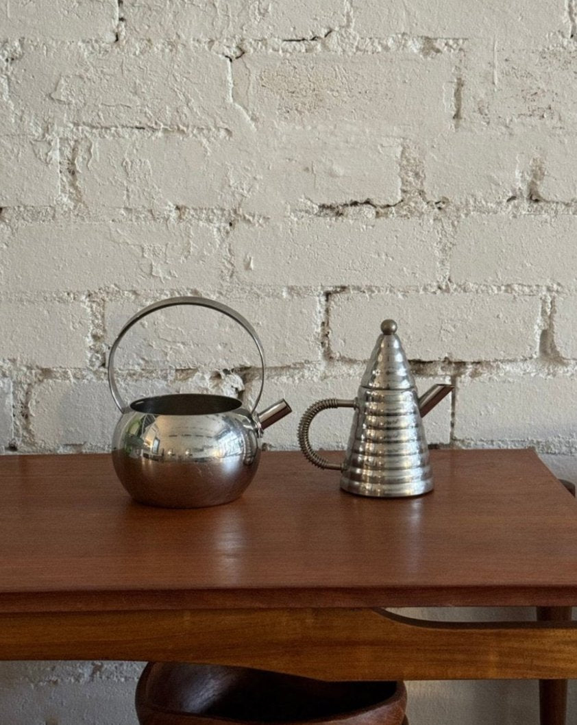 'Archimede' Stainless Steel Teapots by Stella Collection