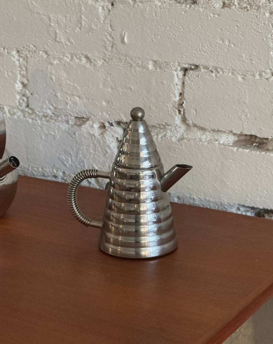 'Archimede' Stainless Steel Teapots by Stella Collection