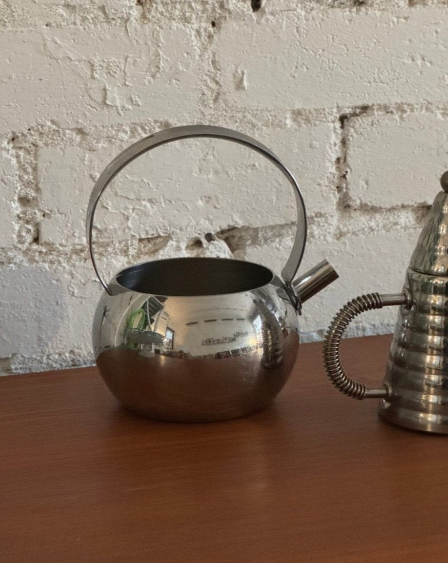 'Archimede' Stainless Steel Teapots by Stella Collection