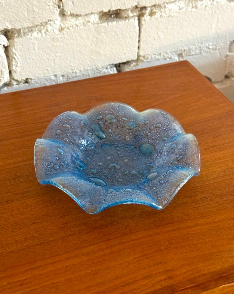 Vintage Murero Glass Bowl