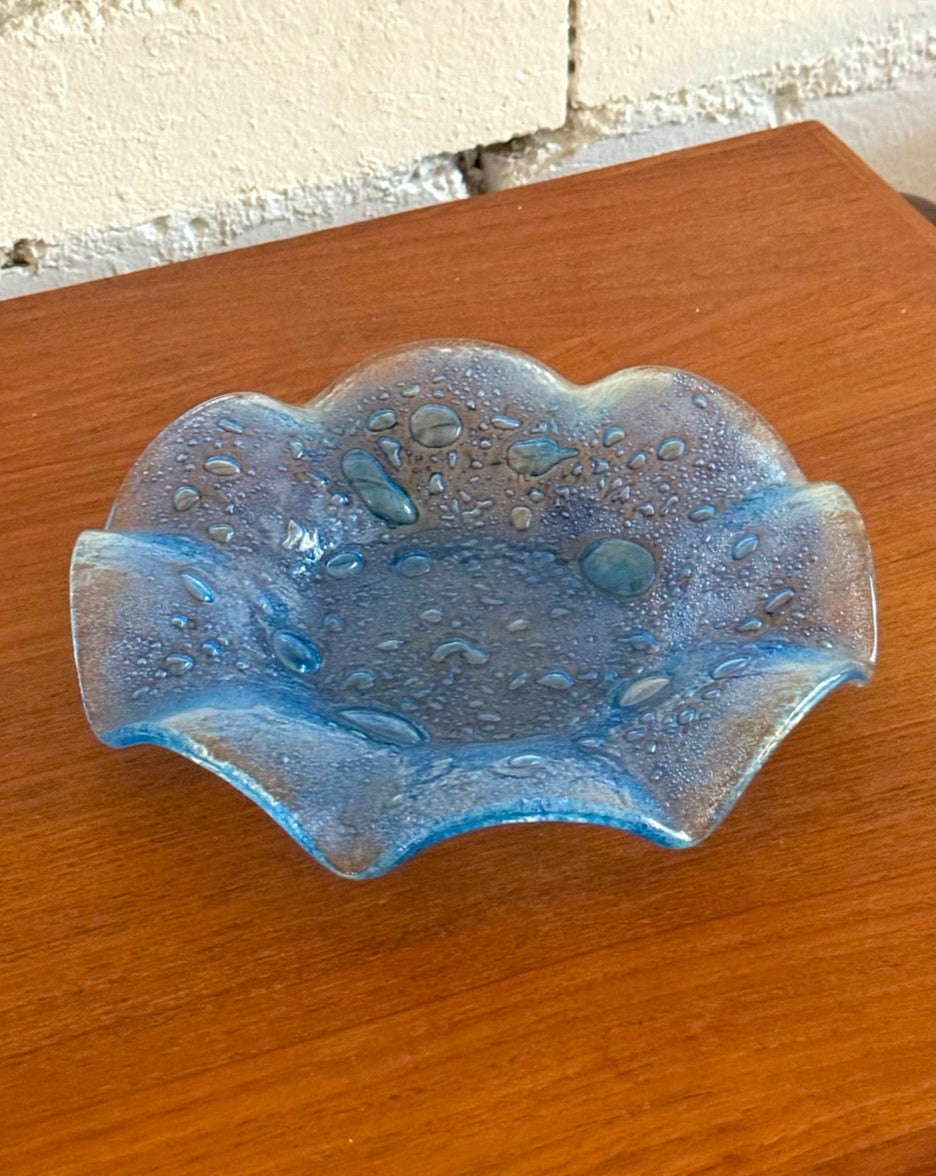 Vintage Murero Glass Bowl