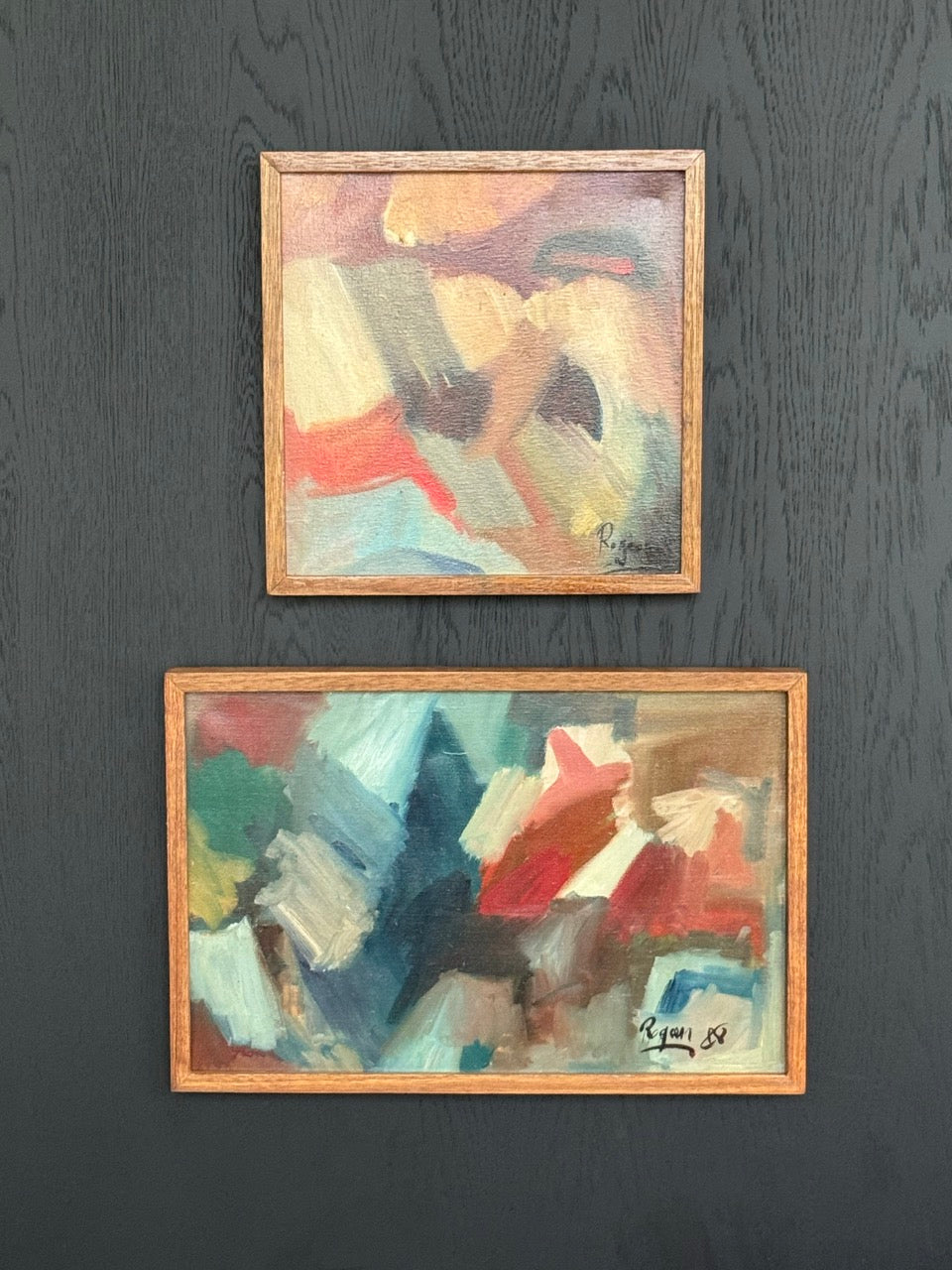 'Untitled' x 2 by J.F Rogeon