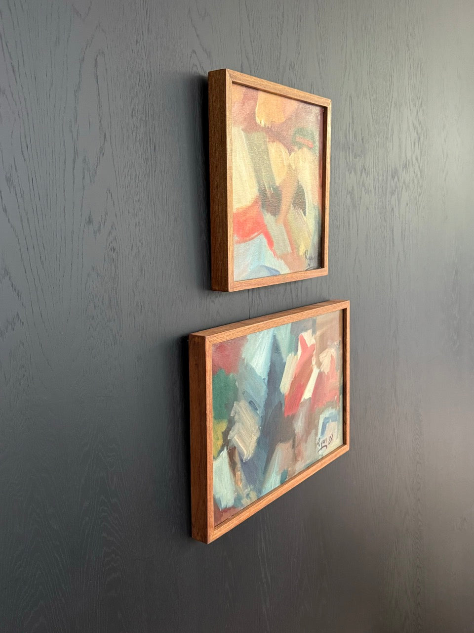 'Untitled' x 2 by J.F Rogeon