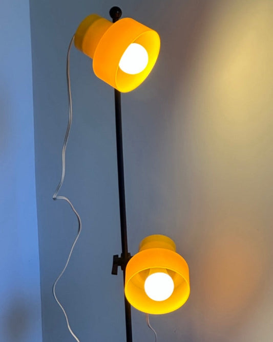 Vintage Twin Head Floor Lamp