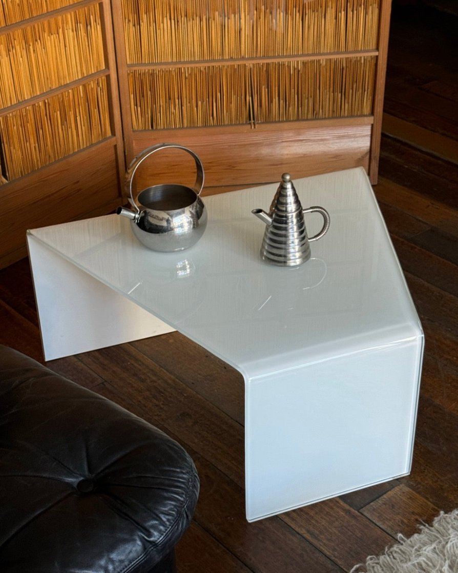 Hand Moulded Glass Coffee / Side Table