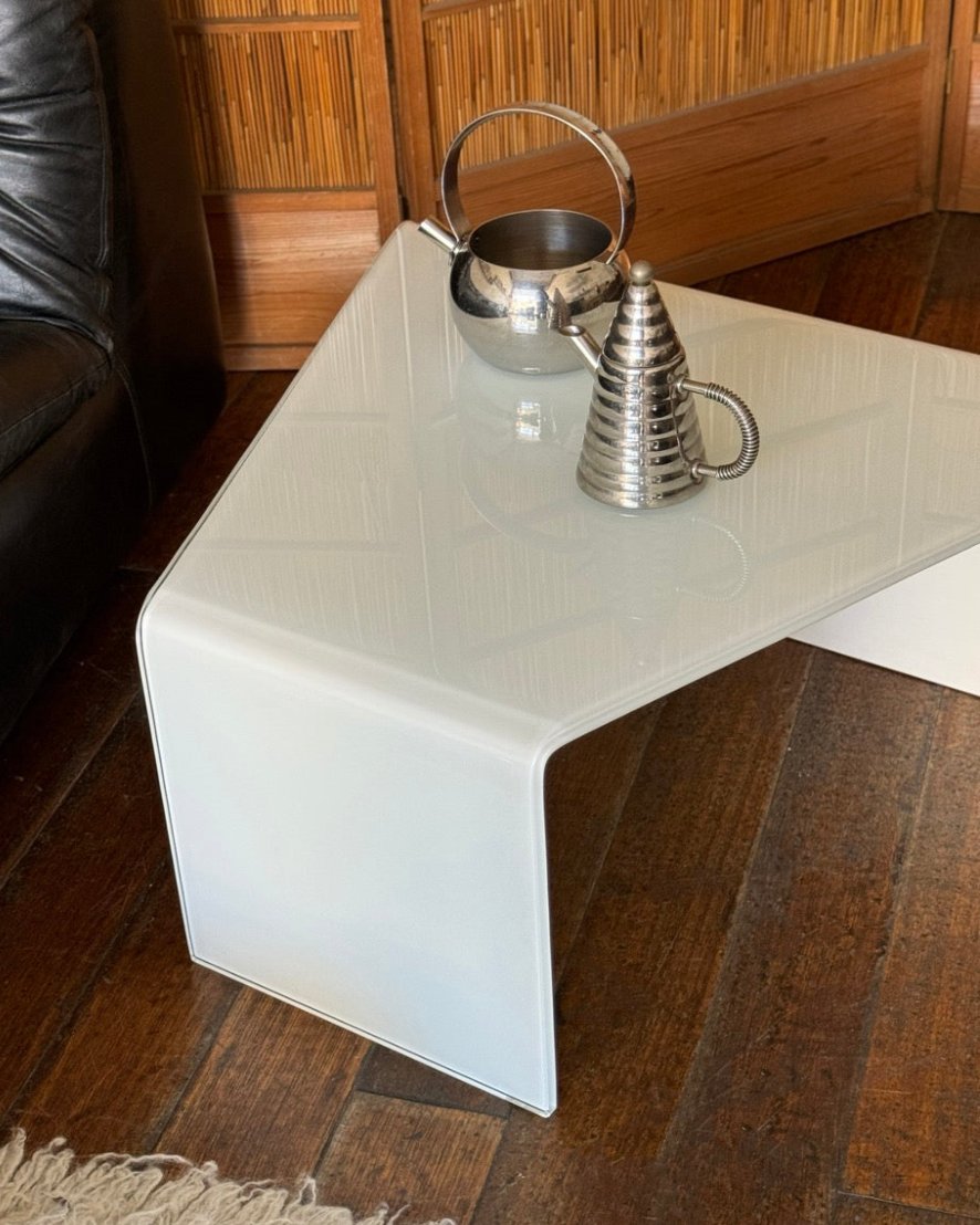 Hand Moulded Glass Coffee / Side Table