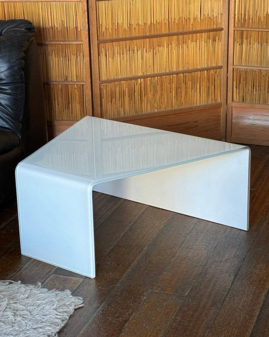 Hand Moulded Glass Coffee / Side Table