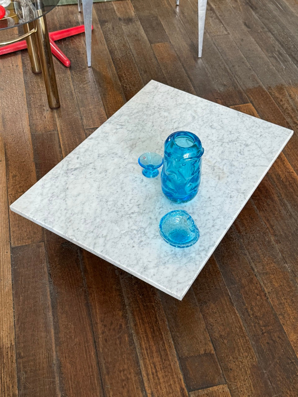 Heavy Marble Plinth / Coffee Table