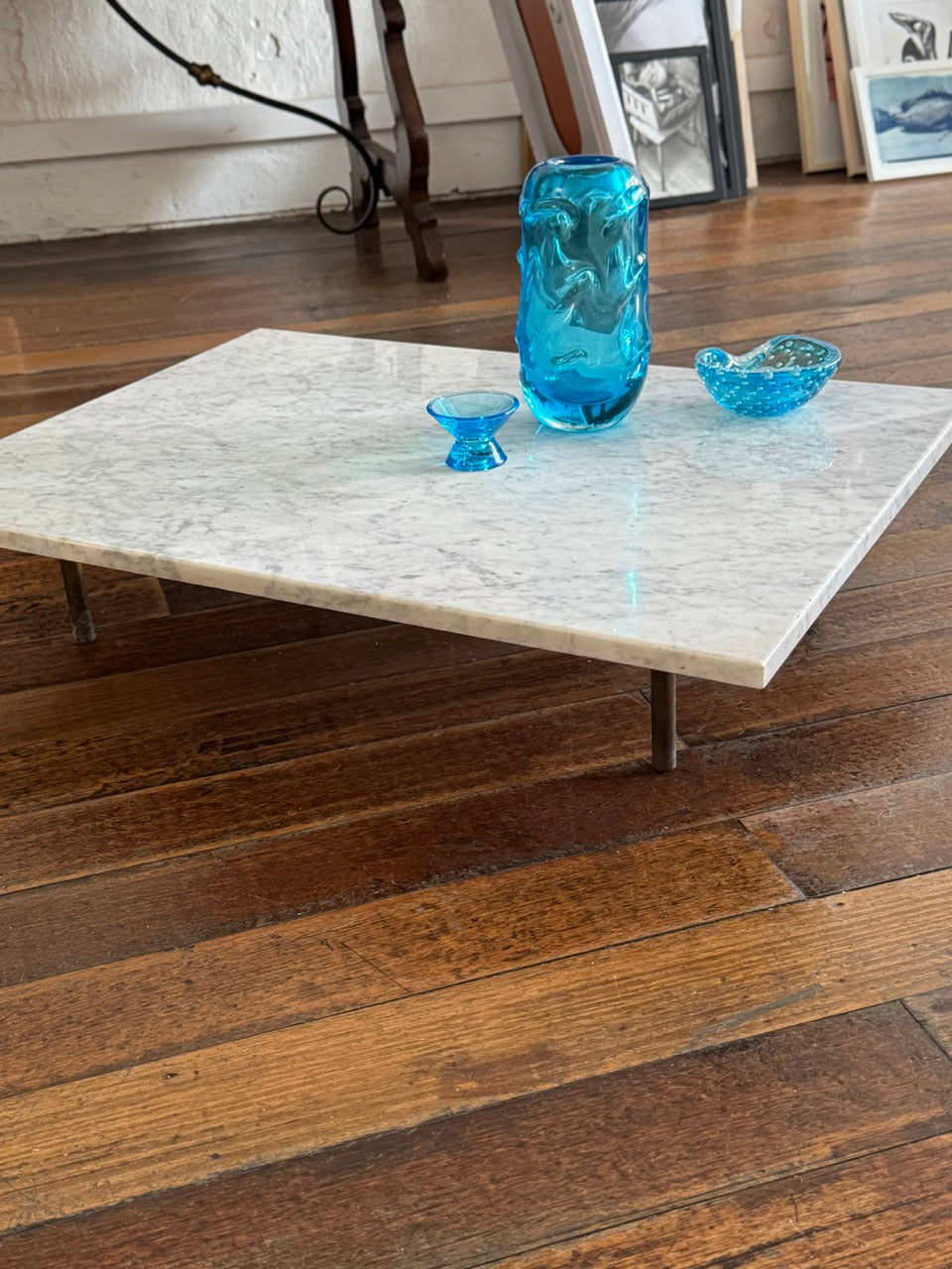 Heavy Marble Plinth / Coffee Table