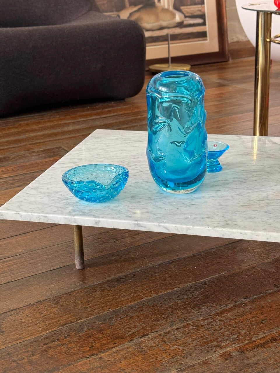 Heavy Marble Plinth / Coffee Table