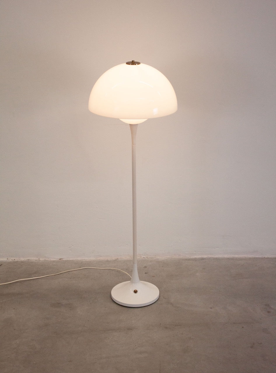 A Danish Trixel Floor Lamp, designed by Bent Karlby for Lyfa, Denmark, 1960s