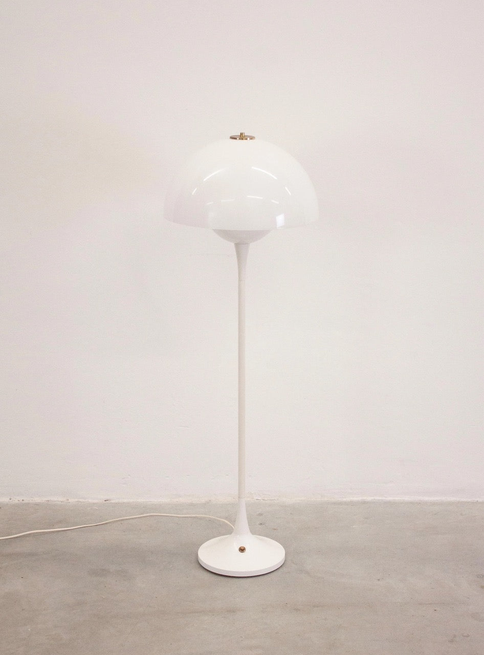 A Danish Trixel Floor Lamp, designed by Bent Karlby for Lyfa, Denmark, 1960s