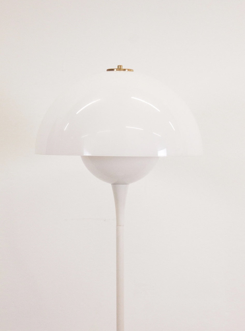 A Danish Trixel Floor Lamp, designed by Bent Karlby for Lyfa, Denmark, 1960s