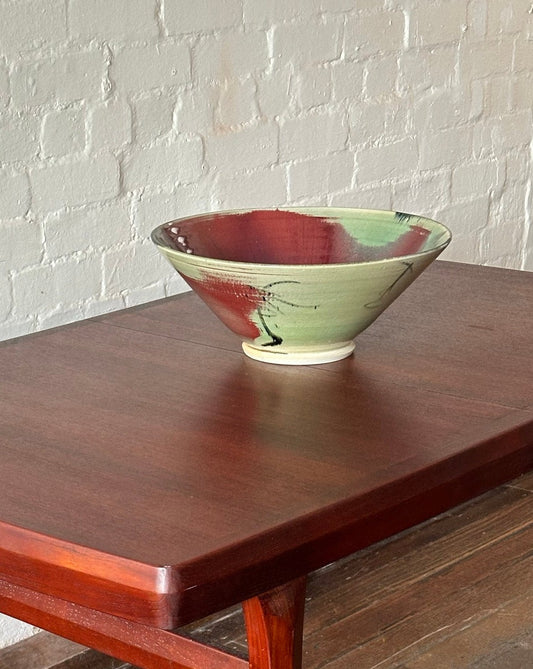 Extra Large Vintage Ceramic Bowl