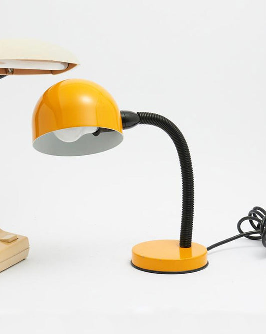 Yellow Gooseneck Desk Lamp