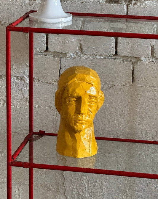 Yellow Head Sculpture