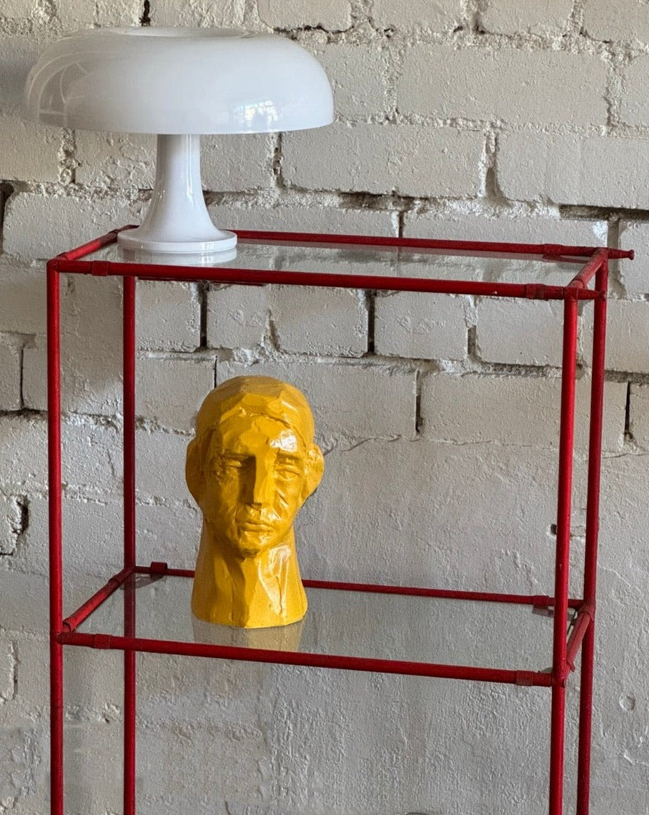 Yellow Head Sculpture