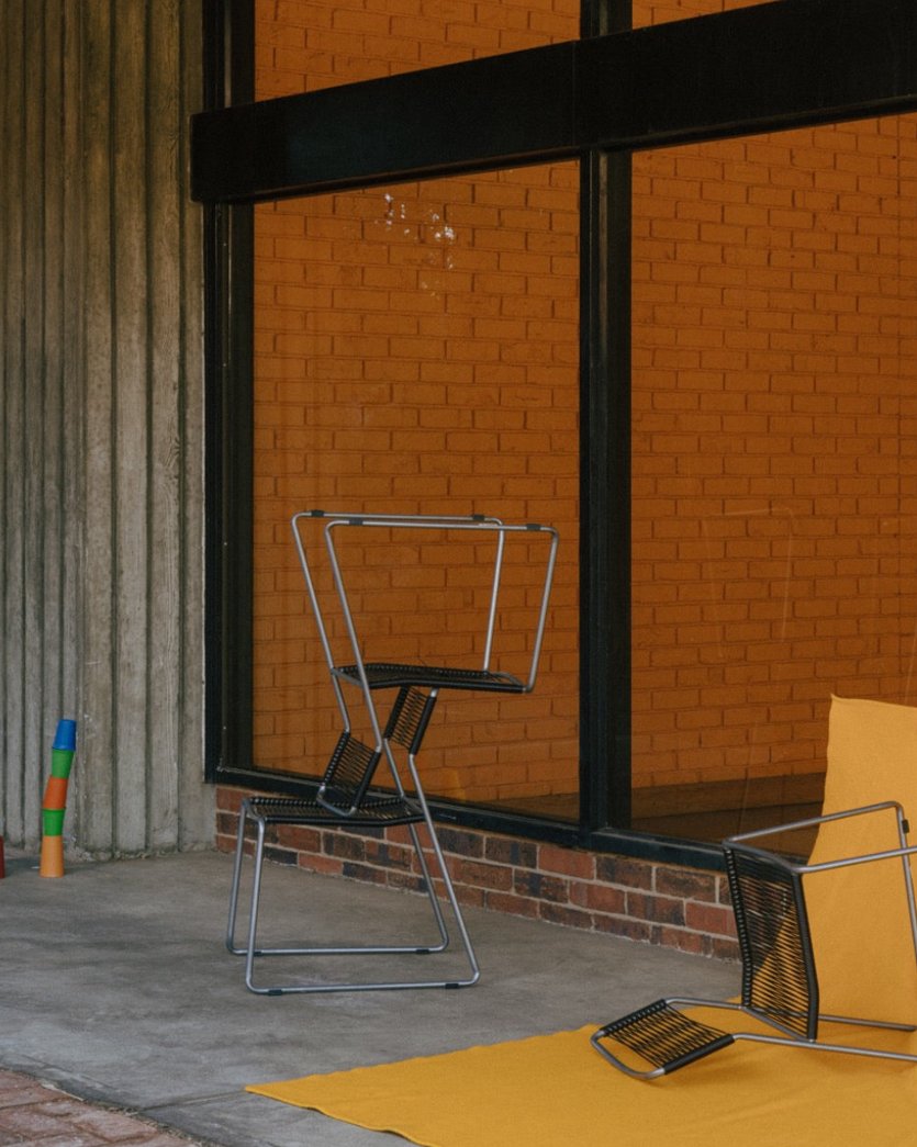 Six Melker 'Spaghetti' Chairs, IKEA, 1990s