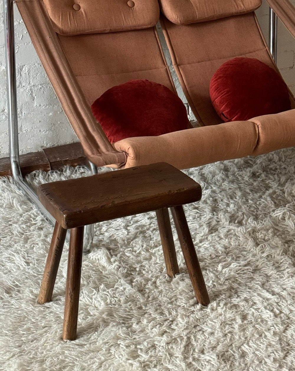 Oak Milking Stools