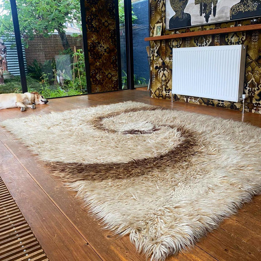 Swirl Flokati Rug