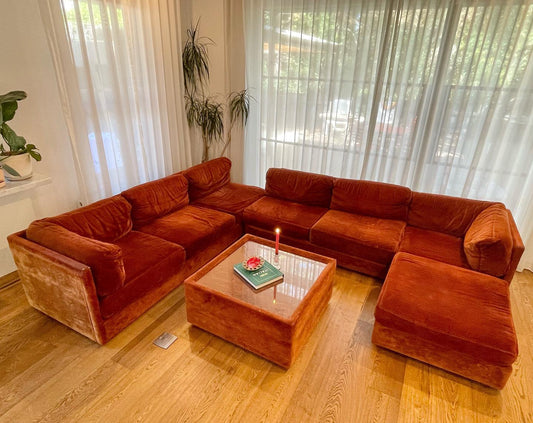 Moran Furniture Modular Velvet Lounge