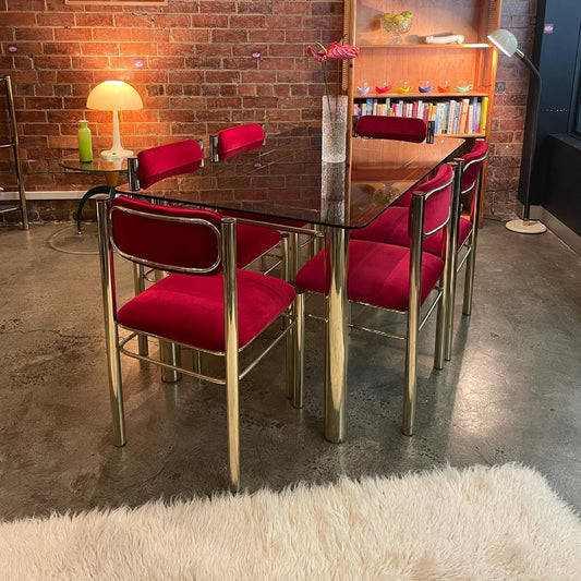 Hollywood Regency Dining Set