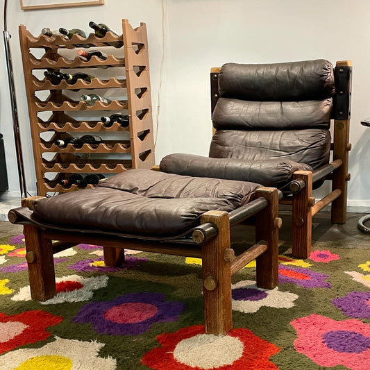 Norman Archibald Nore Lounge Chair and Ottoman