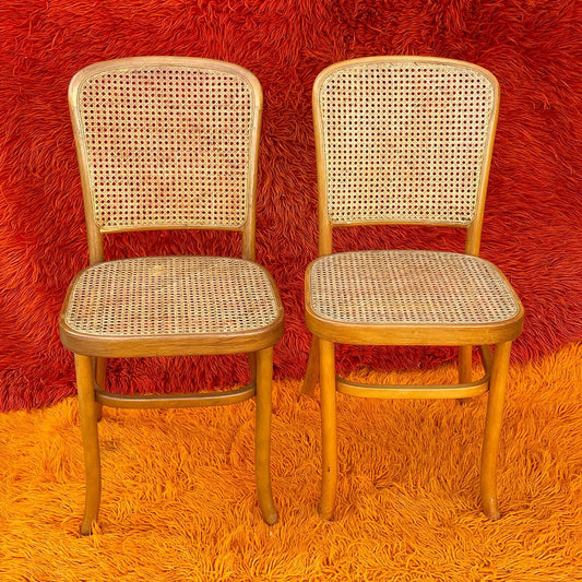 Bentwood Rattan Chairs