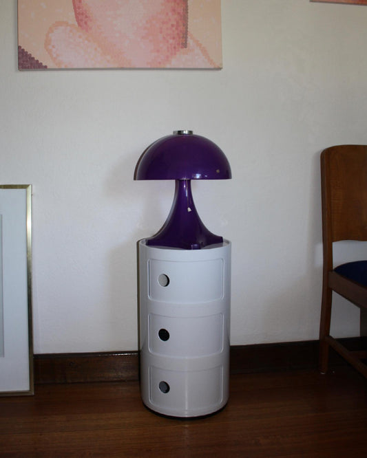 Purple quadruped Mushroom Lamp