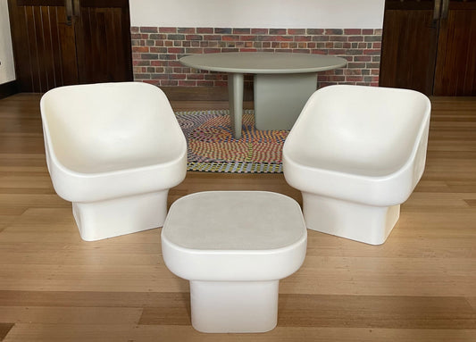 1970s Fibreglass Outdoor Setting