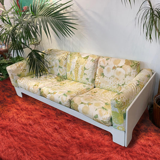 Chunky 3-seater Mid Century Modern Sofa