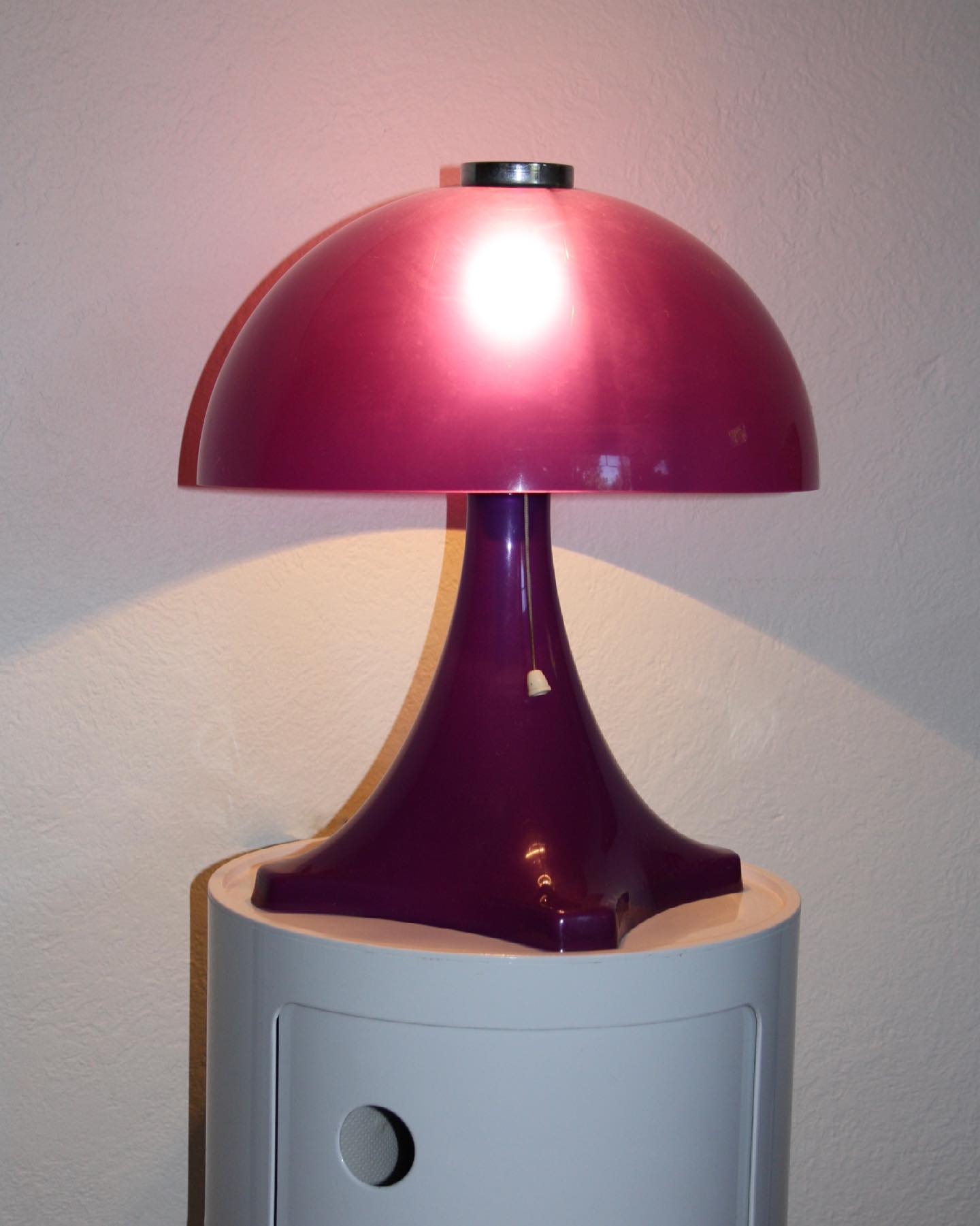 Purple quadruped Mushroom Lamp