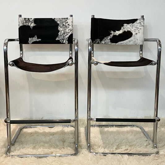 Cowhide Bar Stools