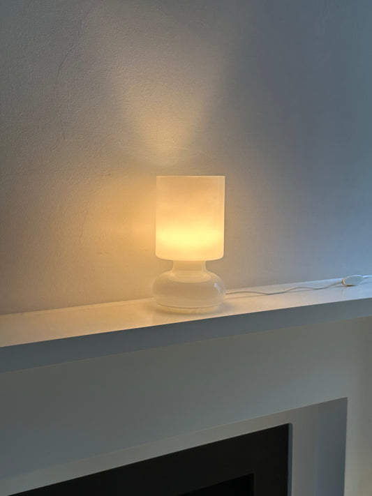 Vintage IKEA Lykta Lamp in White