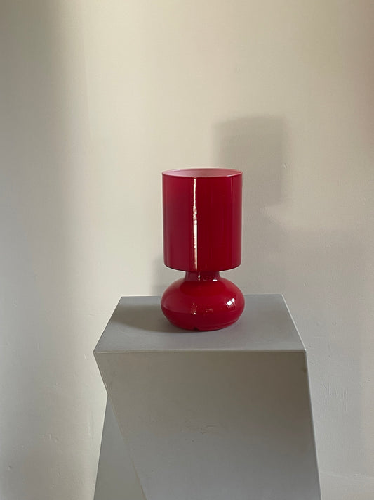 Vintage IKEA Lykta Lamp in Red