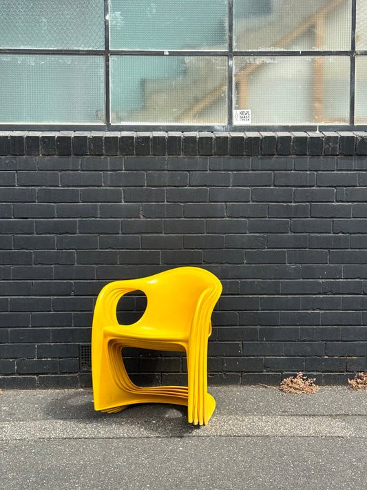 2 Yellow Casala Chairs