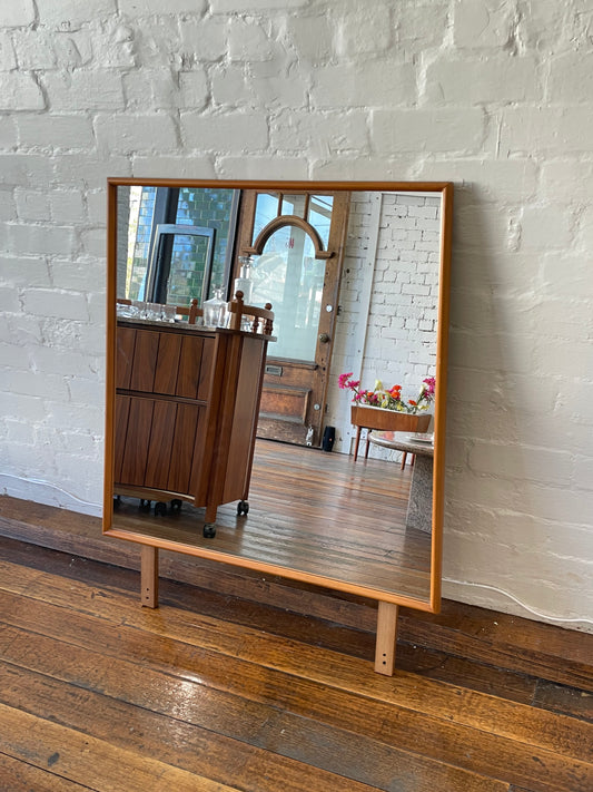 Large Teak Mirror