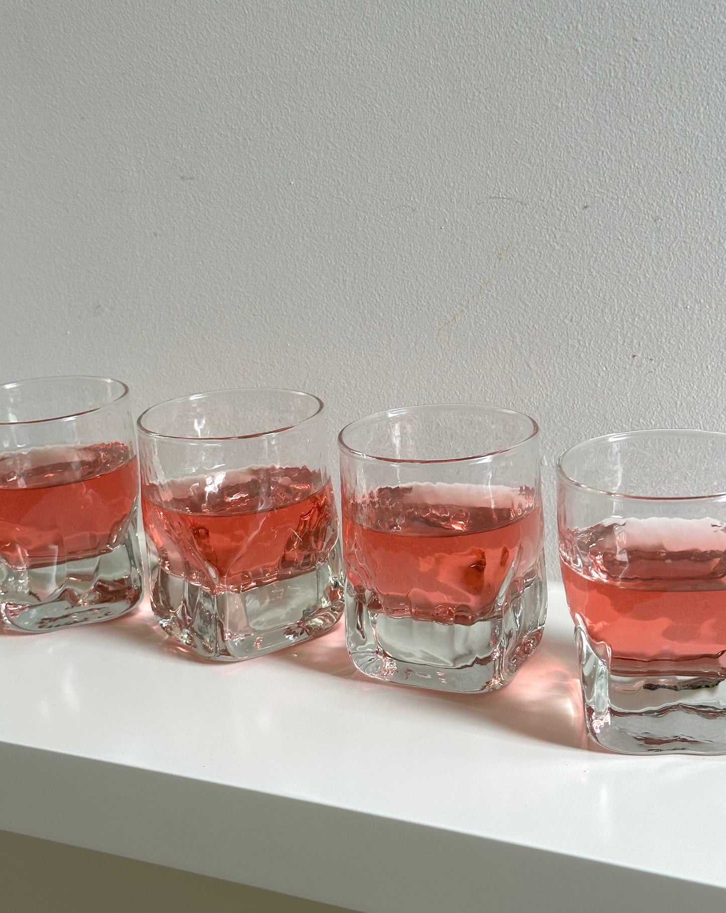 Set of 4 Iceblock Glasses