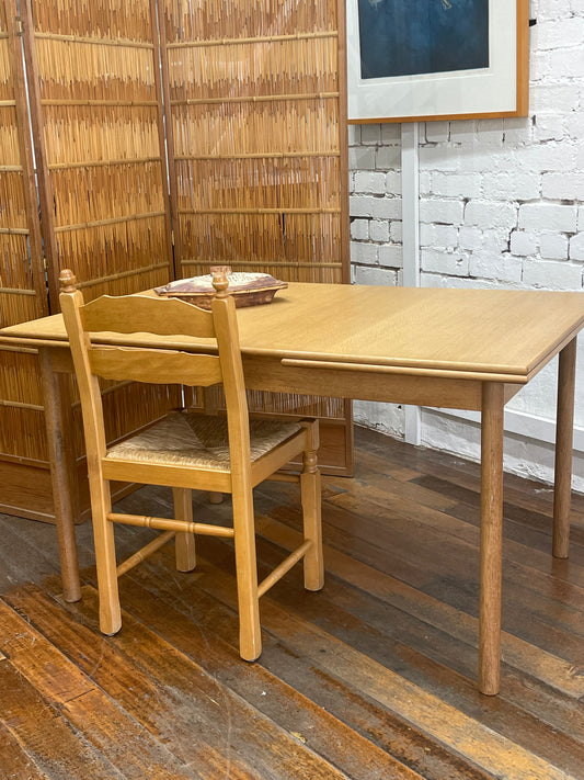 Scandinavian Oak Dining Set