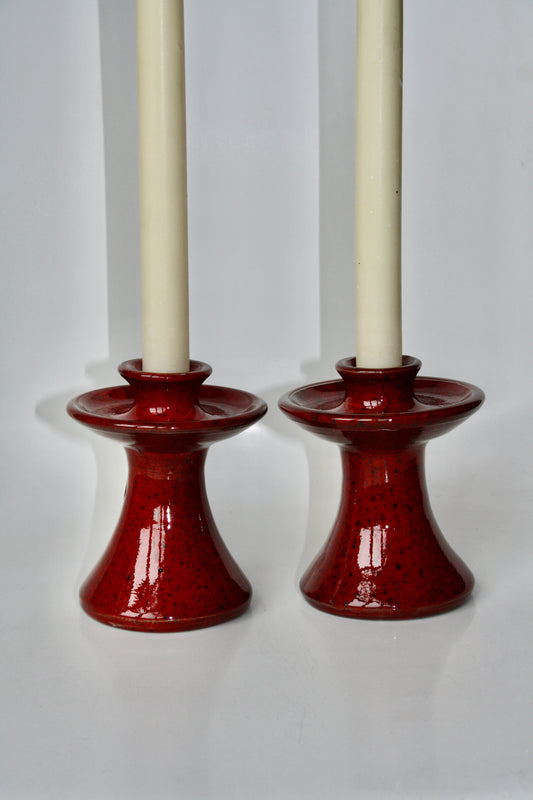 Mid Century Candlesticks by Holland Douwsma