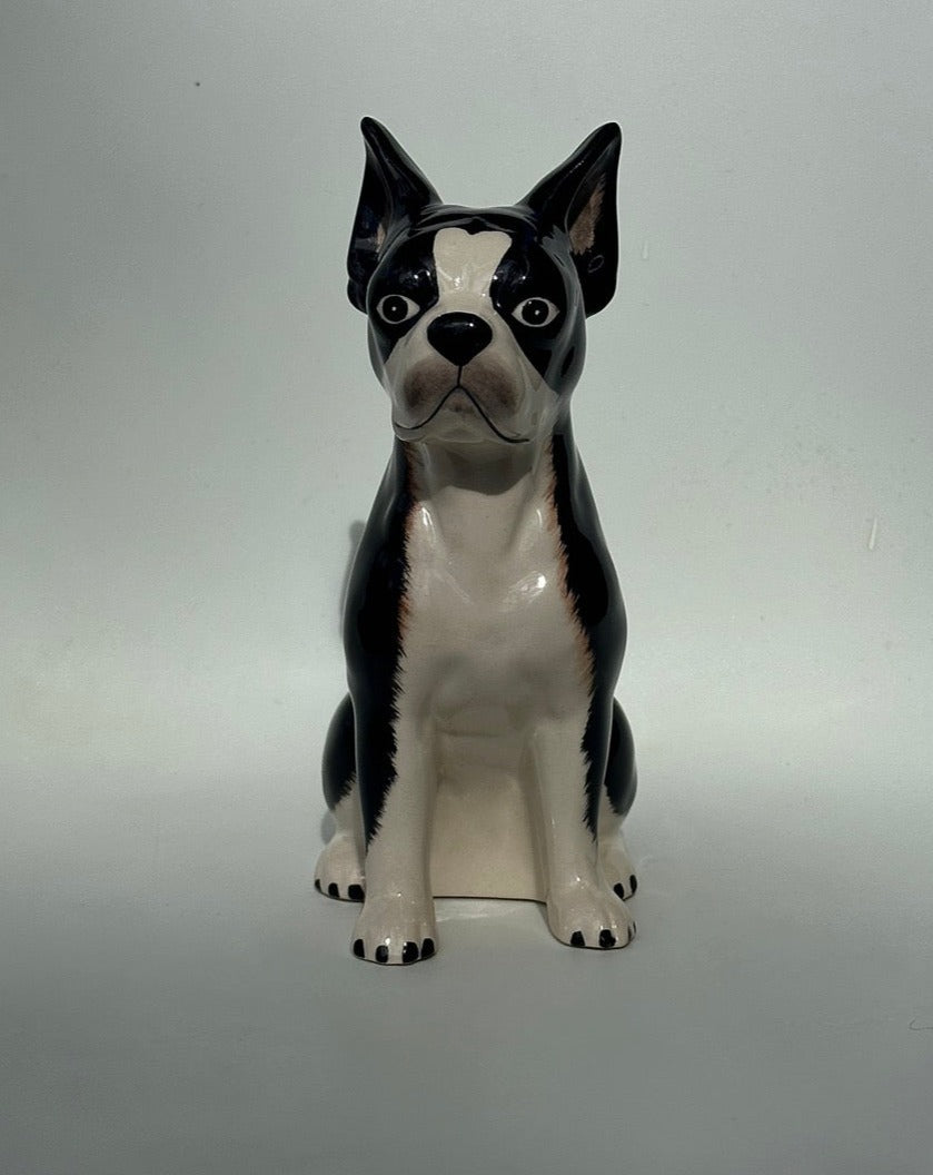 Ceramic Boston Terrier