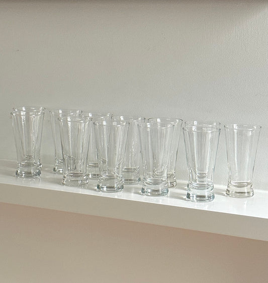 Set of 6 Wide Stem Glasses