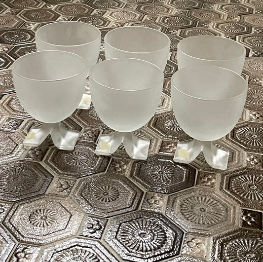 Italian Cristallin Glasses (set of 6)