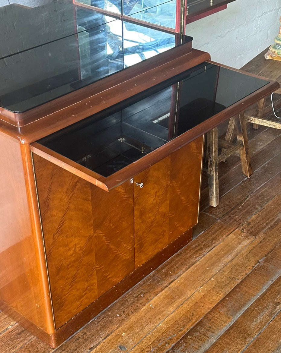 Mid Century Cocktail Bar Cabinet