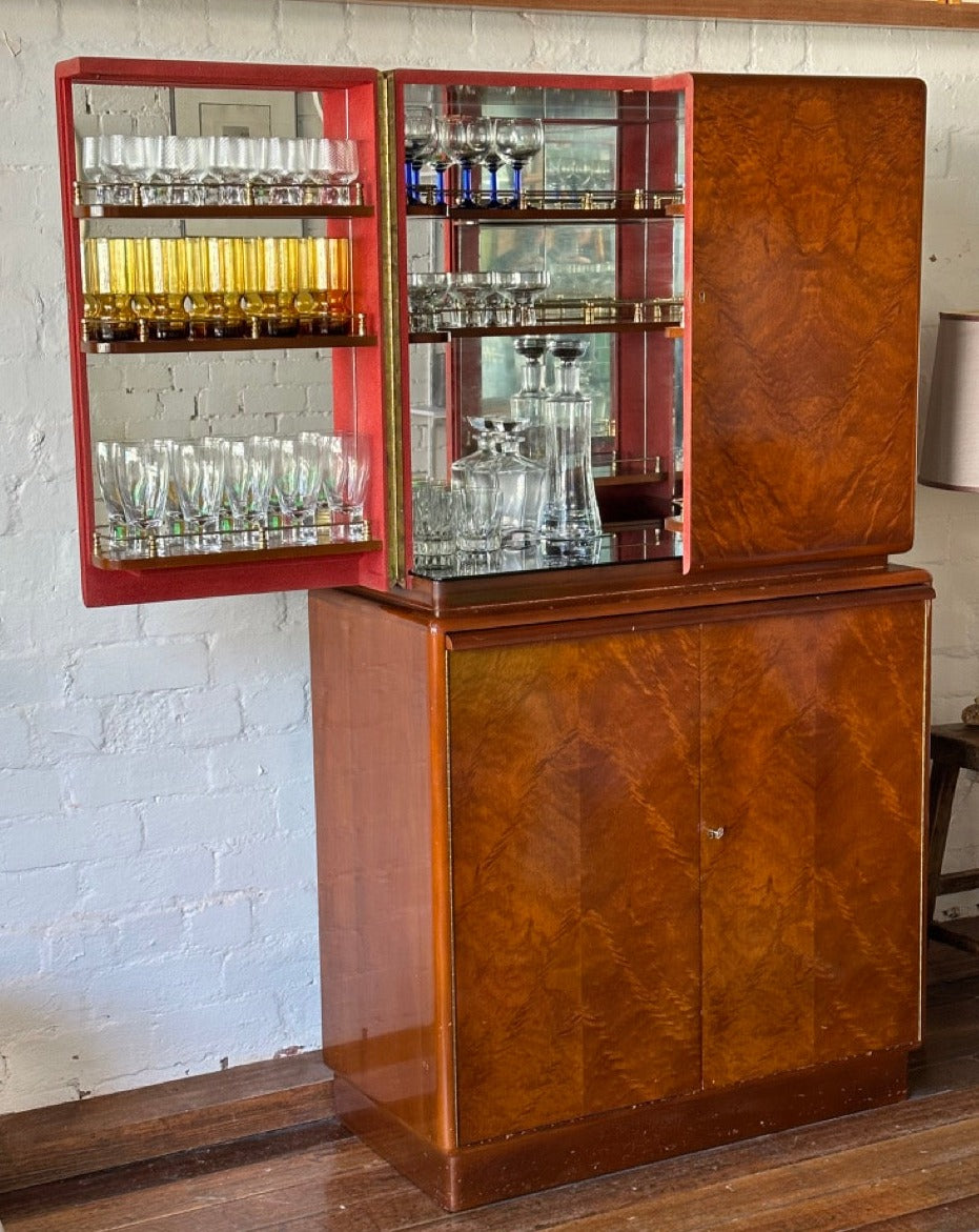 Mid Century Cocktail Bar Cabinet