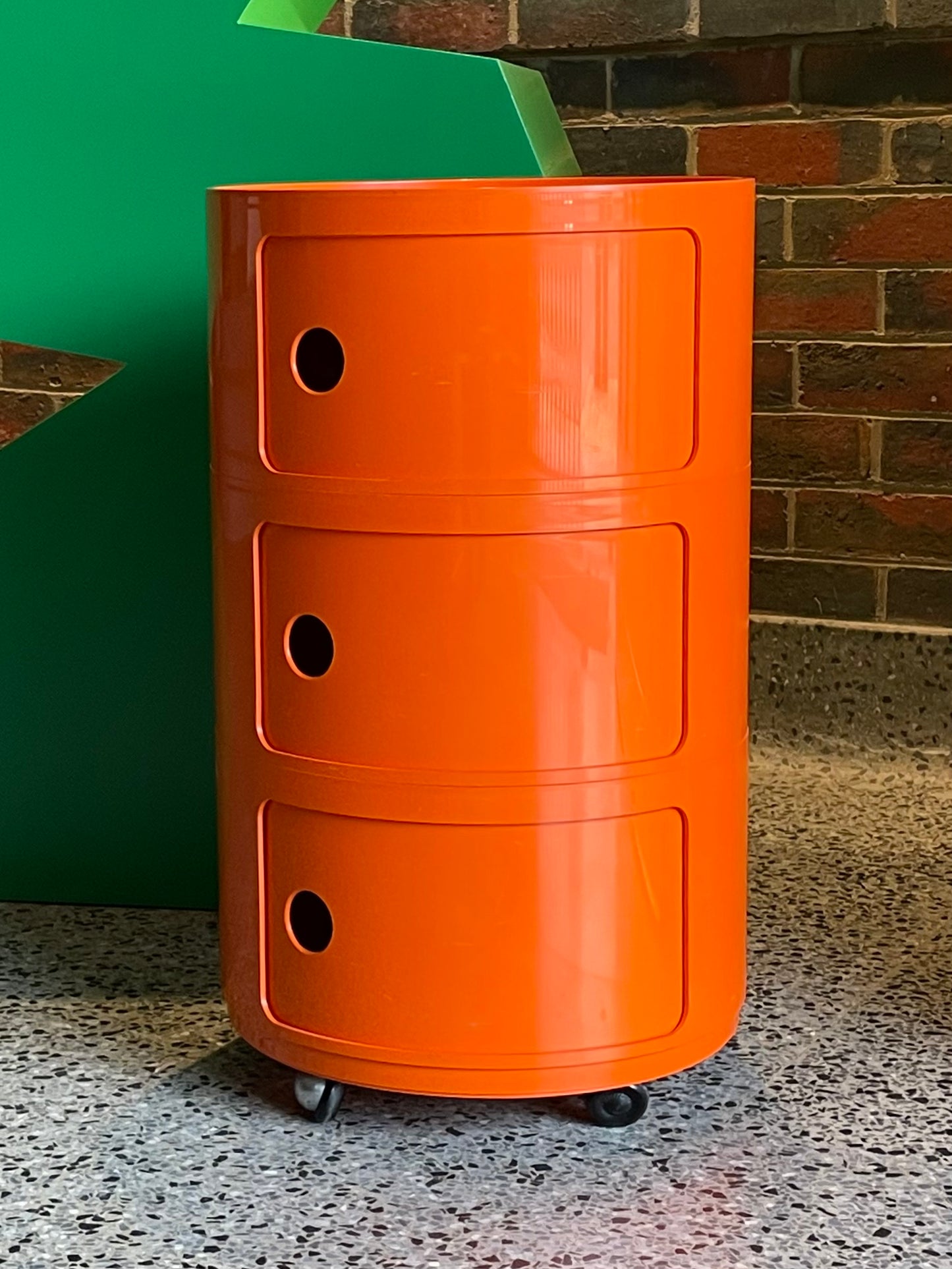 Kartell Componibili Unit in Orange