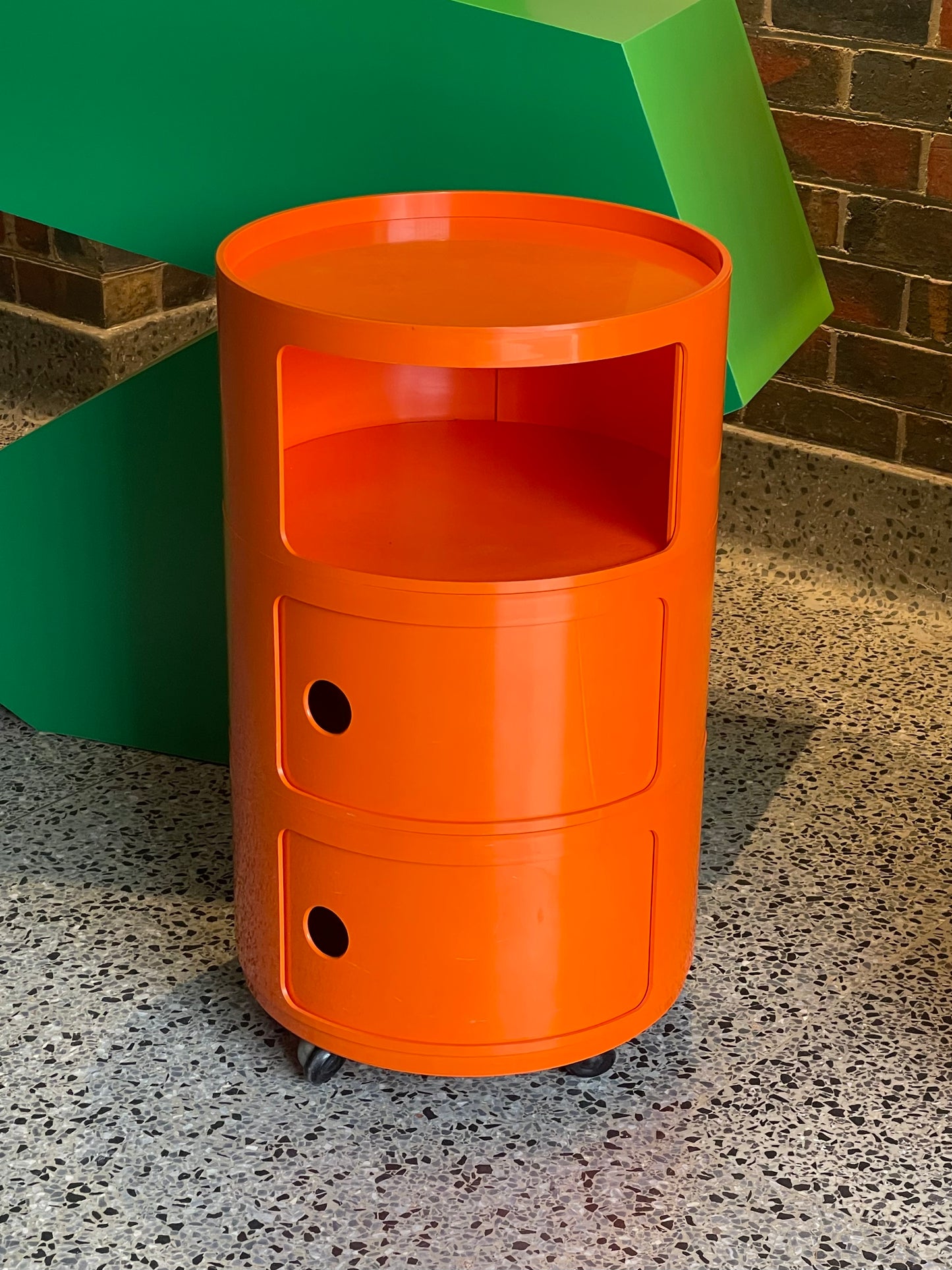 Kartell Componibili Unit in Orange