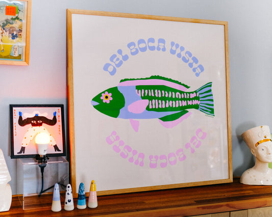 Del Boca Vista Print