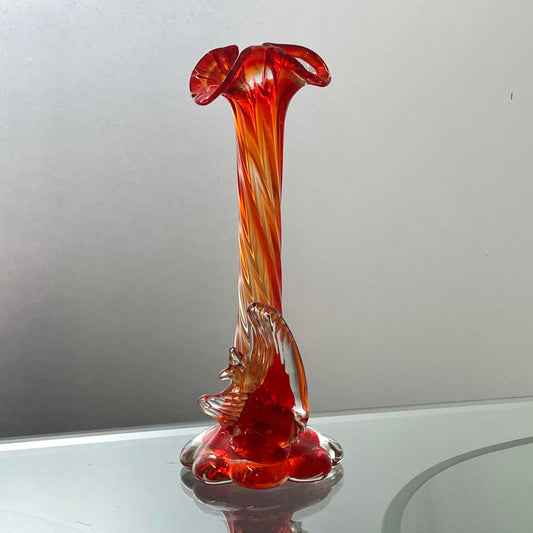 Murano Long Glass Vase