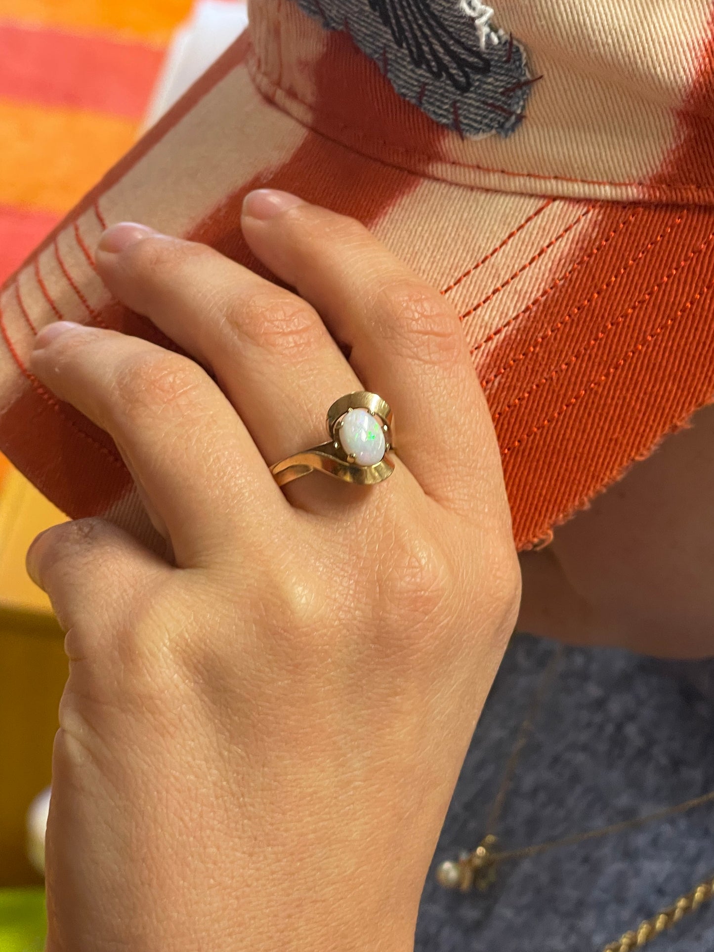 Opal Ring in 9CT Gold